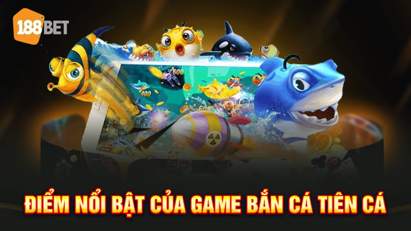 Điểm nổi bật của game bắn cá nàng tiên cá